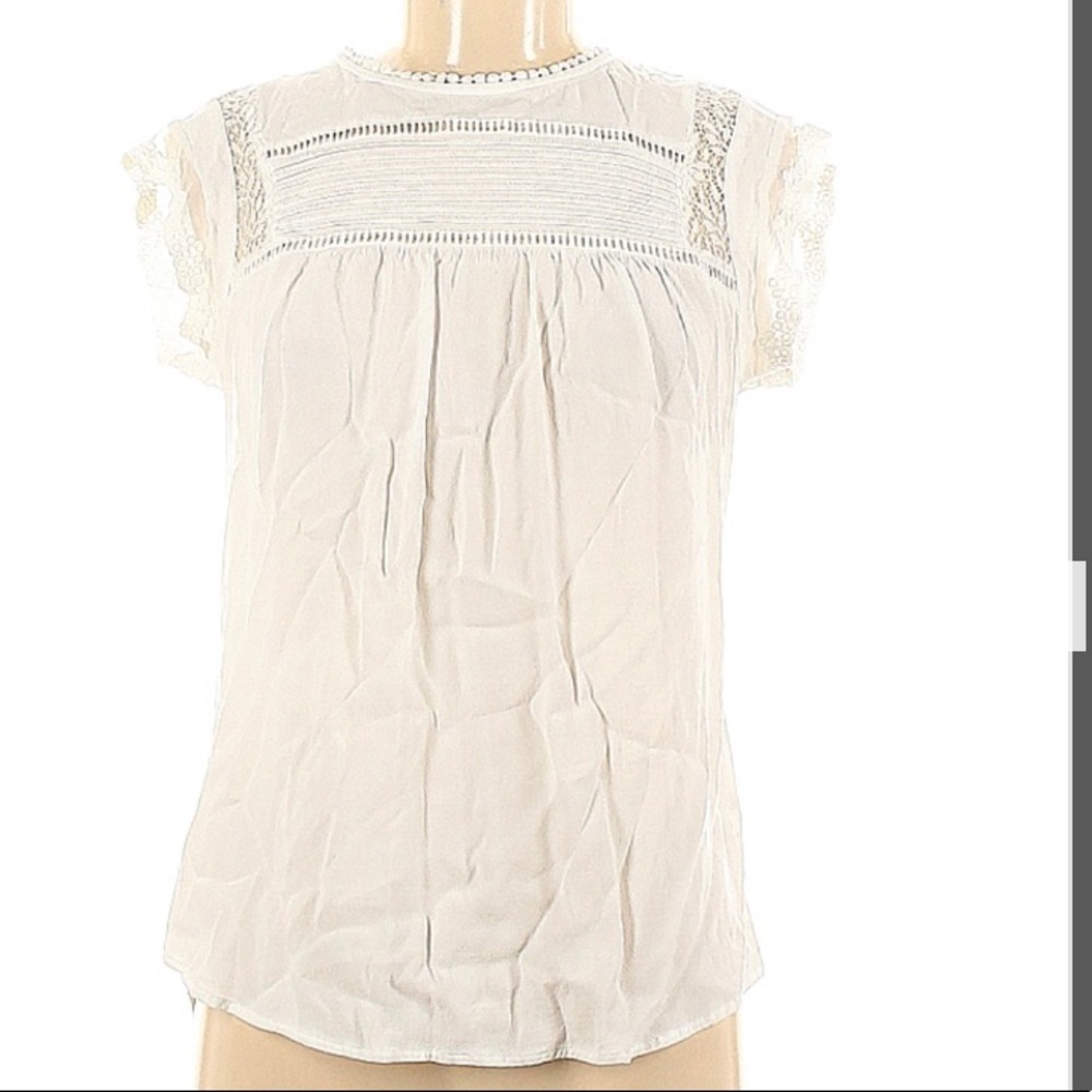 Daniel rainn top size 8 white